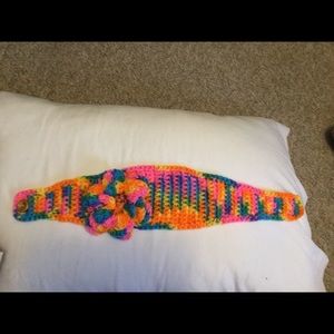 Rainbow Flower Headband